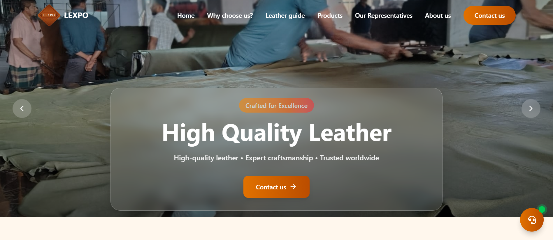 Lexpo - Leather Selling Platform